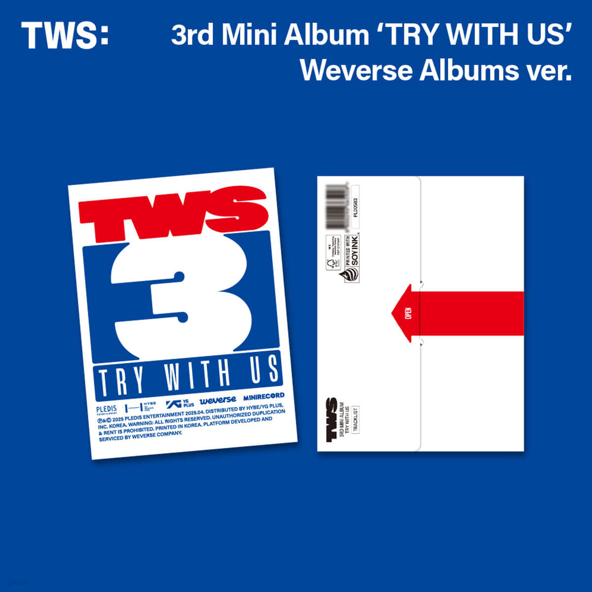 九五樂府95music - 【TWS】(數位卡Weverse Albums Ver.) 3rd Mini